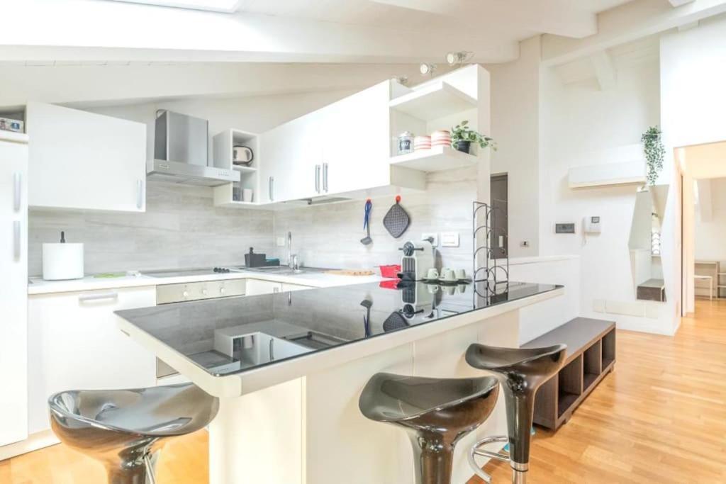 Penthouse Piazza San Giacomo Udine Bagian luar foto